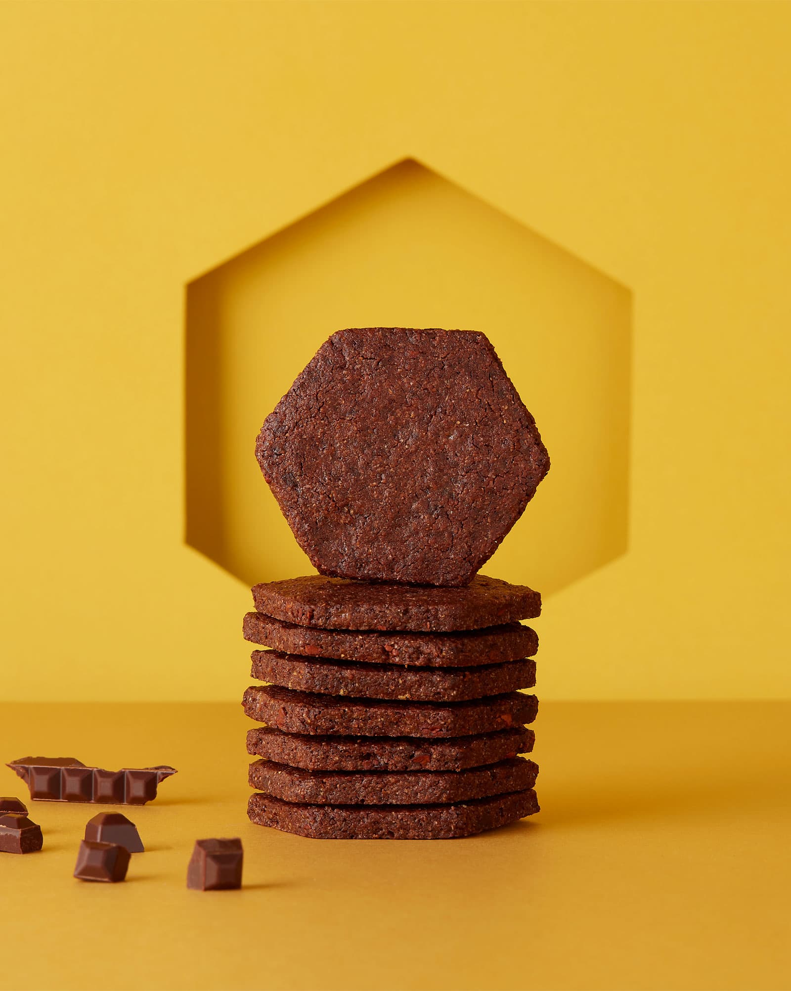 Corn • Cocoa nibs • Chocolate