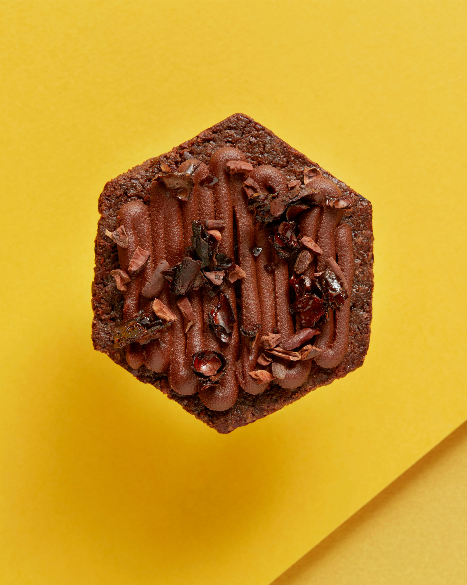 Chocolate Freshly topped Biscuit